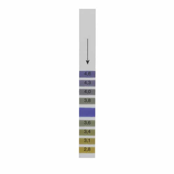 PH paper 2.8-4.6 20 strips