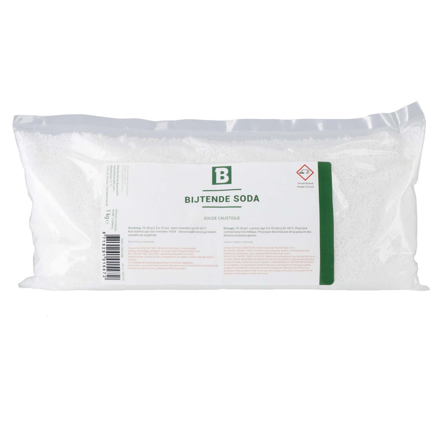 Sodium hydroxide caustic soda 1 kg