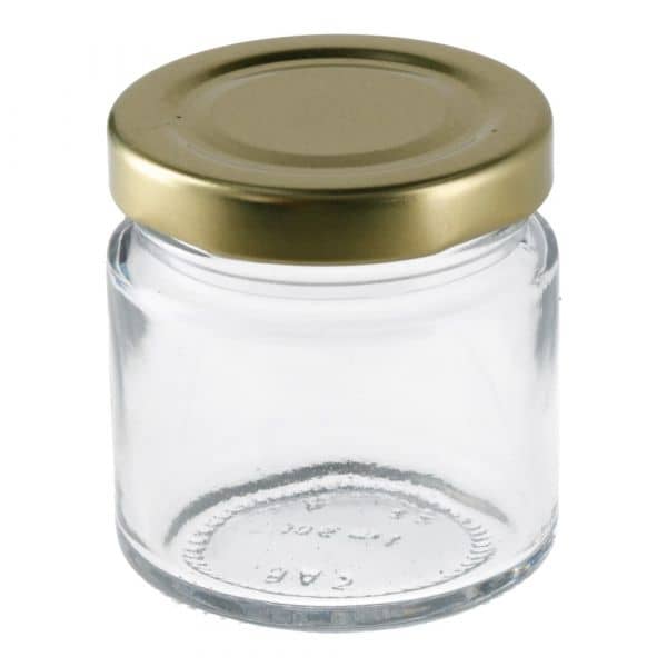 Preserving jar round content 106 ml tray 20 pcs