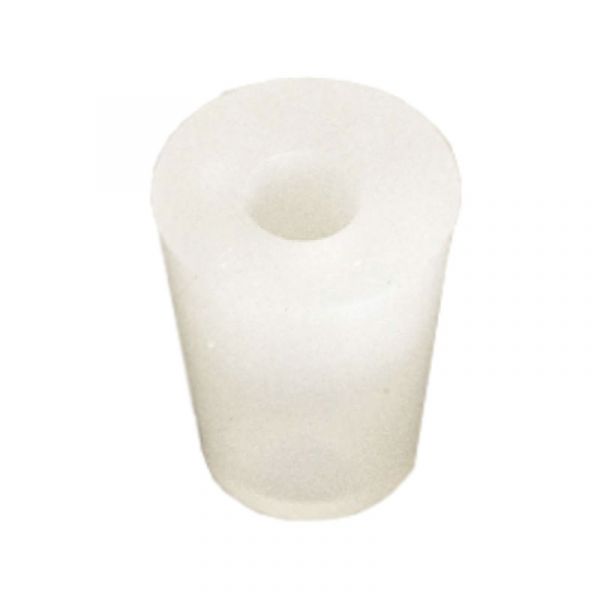 Silicone stopper 23 x 29 mm with hole 9 mm