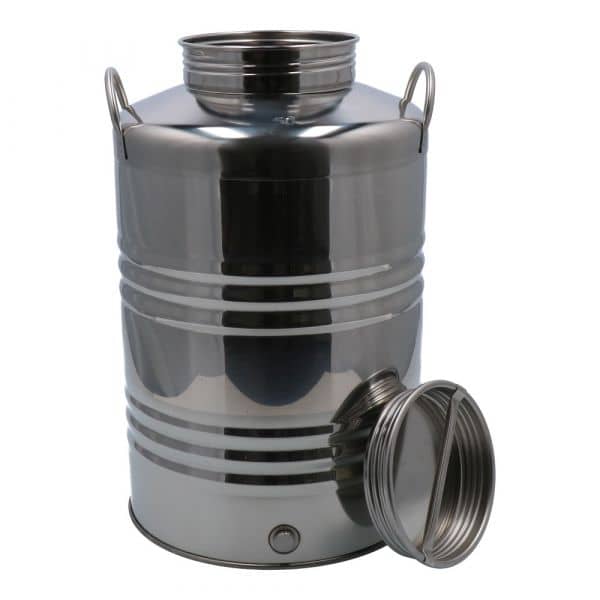 Baril huile d'olive | baril de stockage inox 50 l