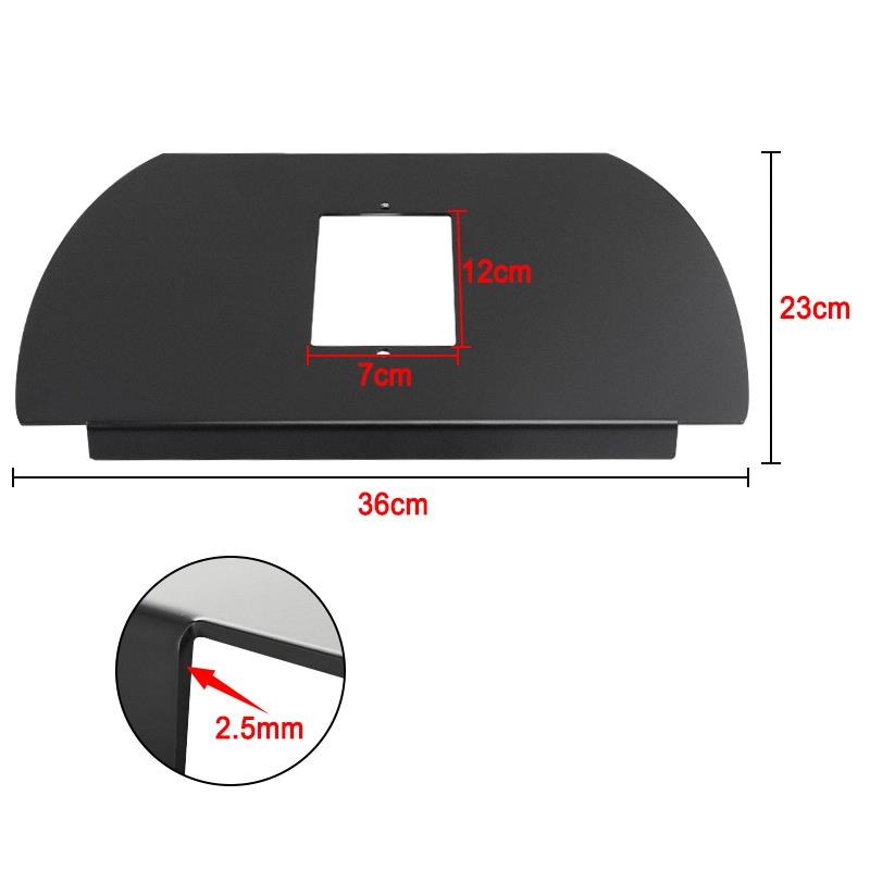 Metalen base plate for Ss 2-roller mout molen