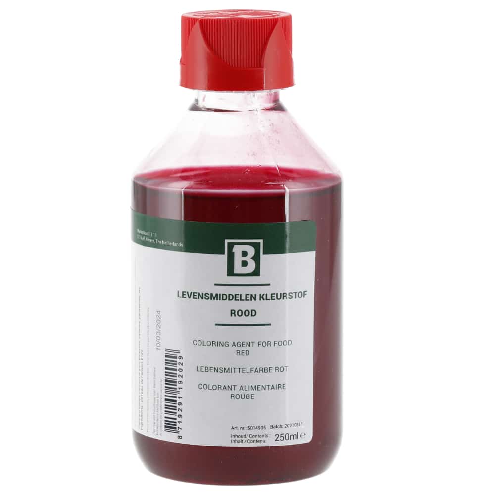 Coloring agent for food Red 250 ml