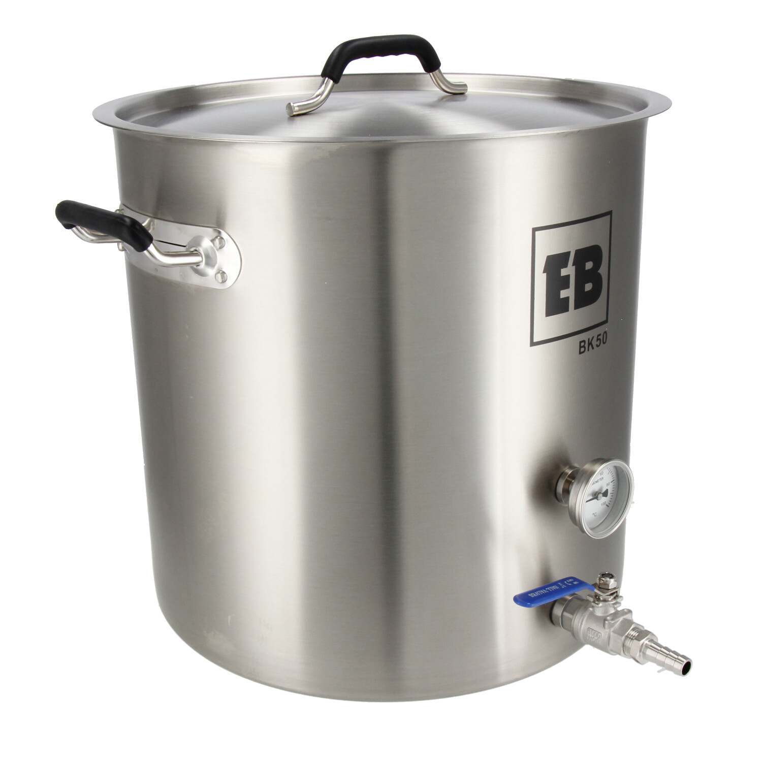 Easybrew Brewkettle 50 liter with tap and thermometer