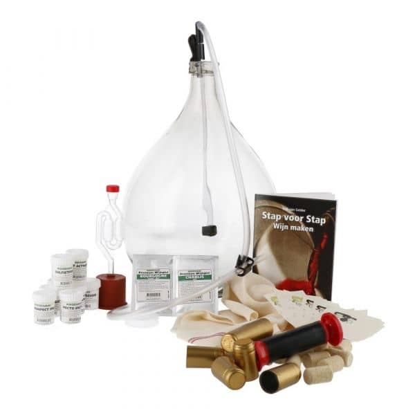 Starters Kit Ingredients BASIC Wine - Including 15 Litres Fermentation Bottle