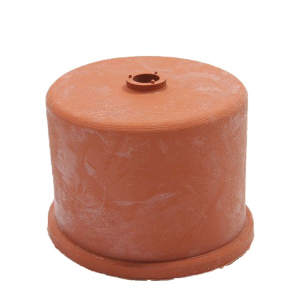 Rubber kap nr. 6 met gat