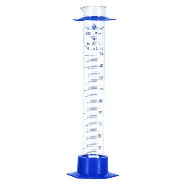 Plastic foot measuring glass 500 ml