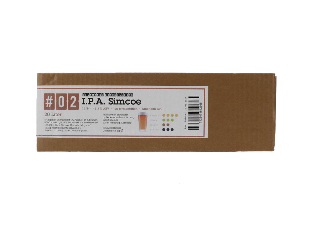 Braumischung Simcoe IPA voor 20l