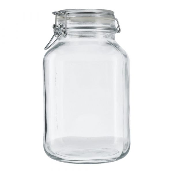 Fido Einmachglas Drahtbügelglas 3 Liter