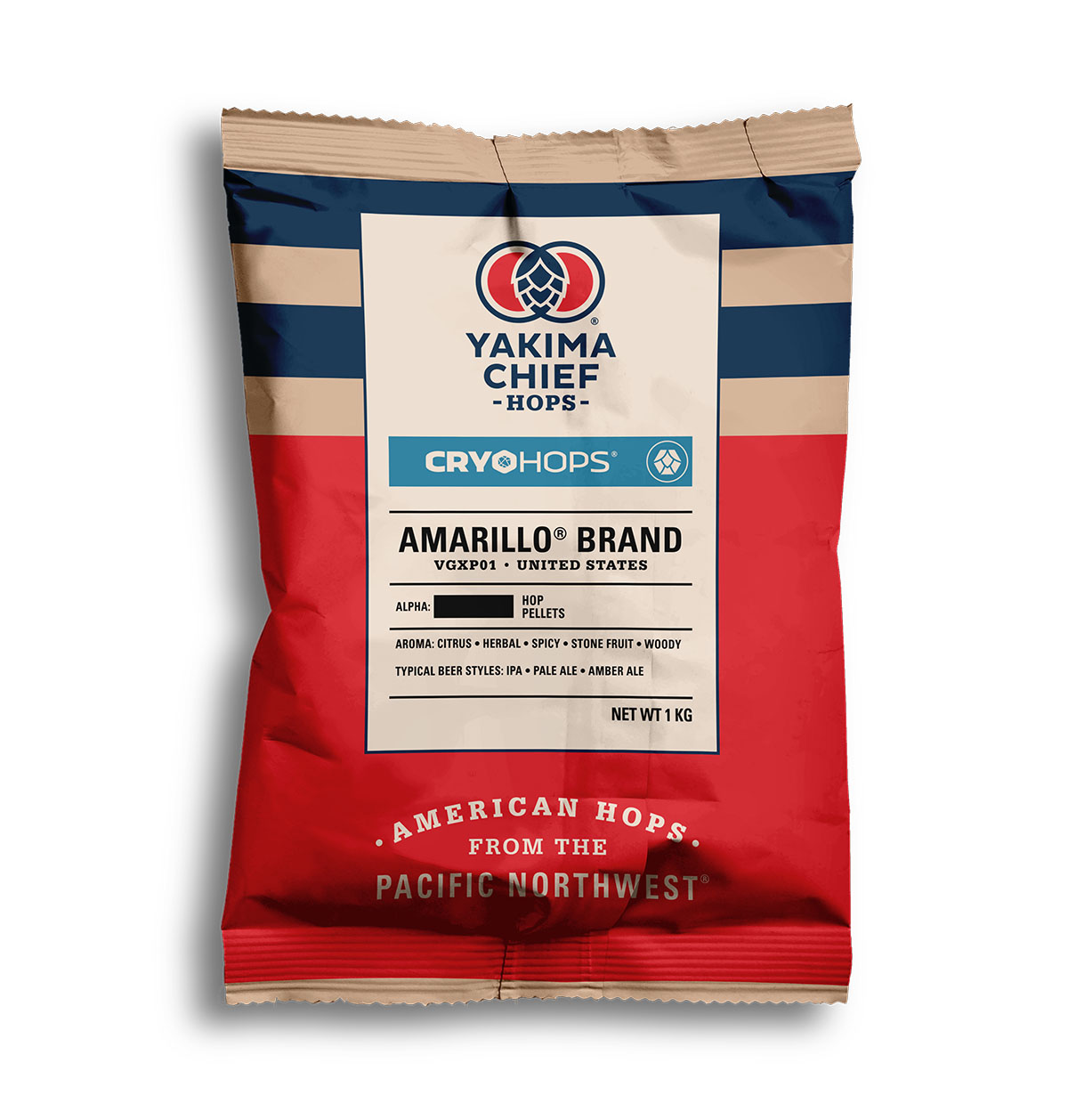 Yakima Chief Hops Amarillo® Hopfenpellets 1000 g