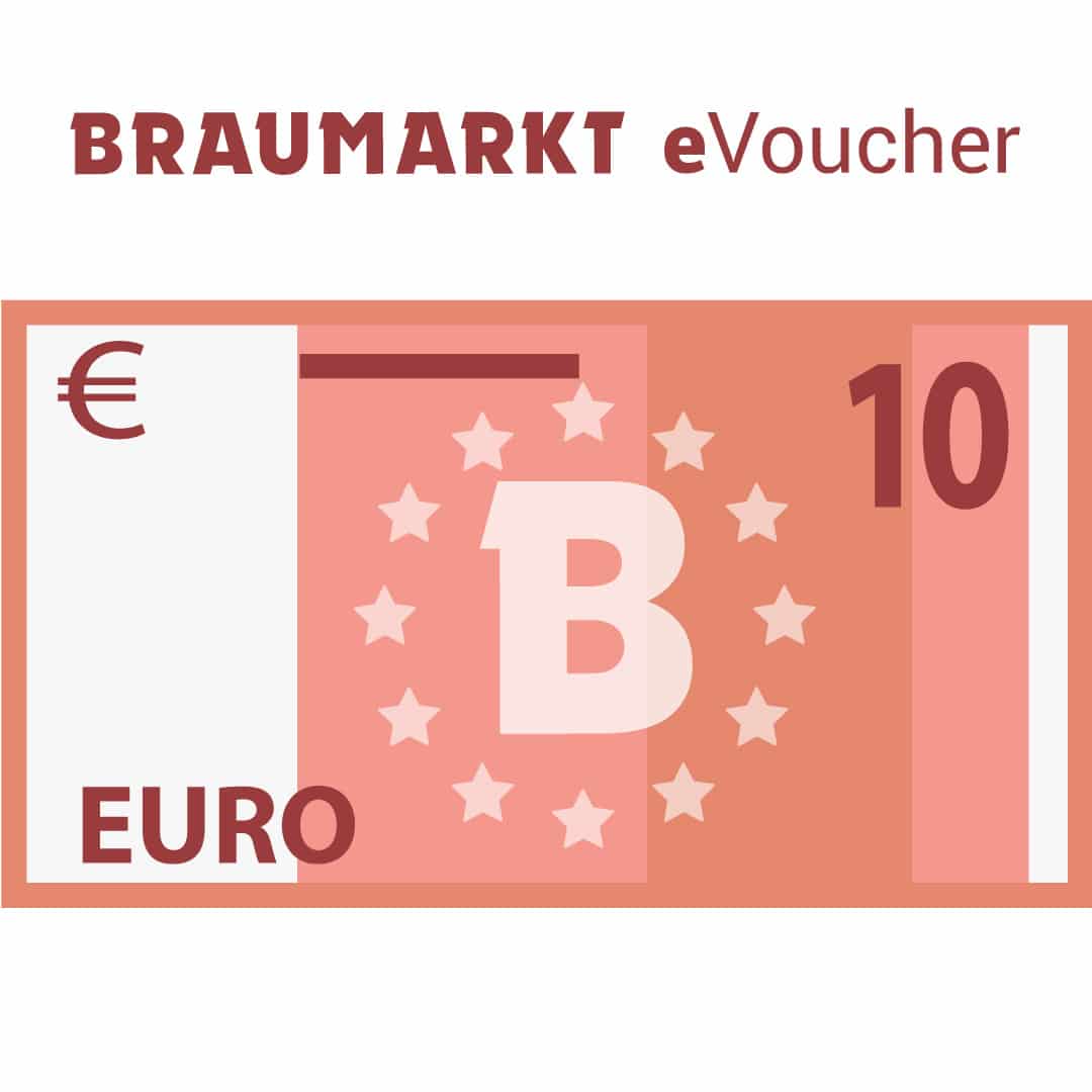 Digitale Braumarkt Cadeaubon / eVoucher: 10 Euro
