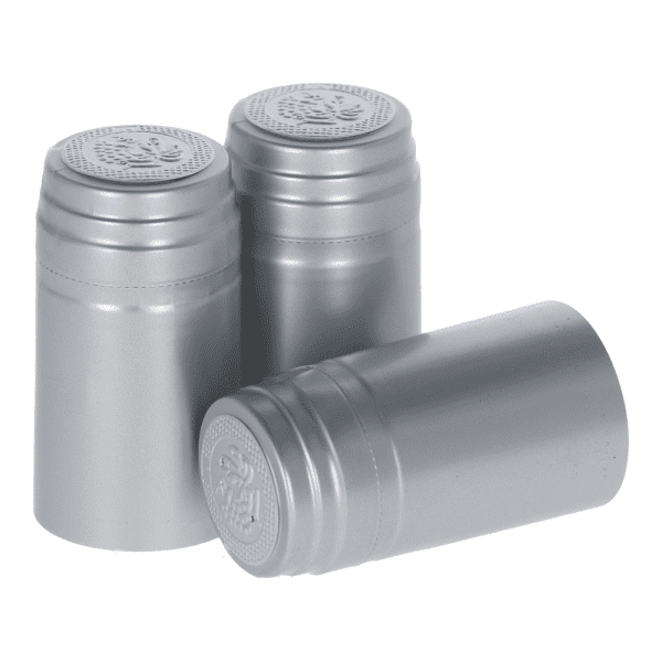 Capsules thermorétractable Argent 100 pcs