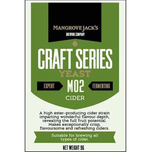 Mangrove Jack's Cider Yeast M02 9 g
