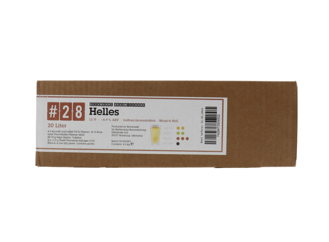 Braumischung Helles voor 20l (BBE 31.05.2024)