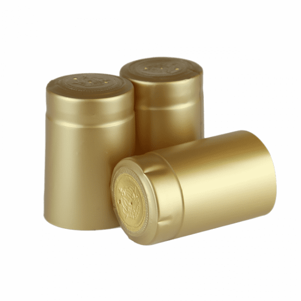 Shrink Capsules for Champagne Bottle - Gold 100 pcs