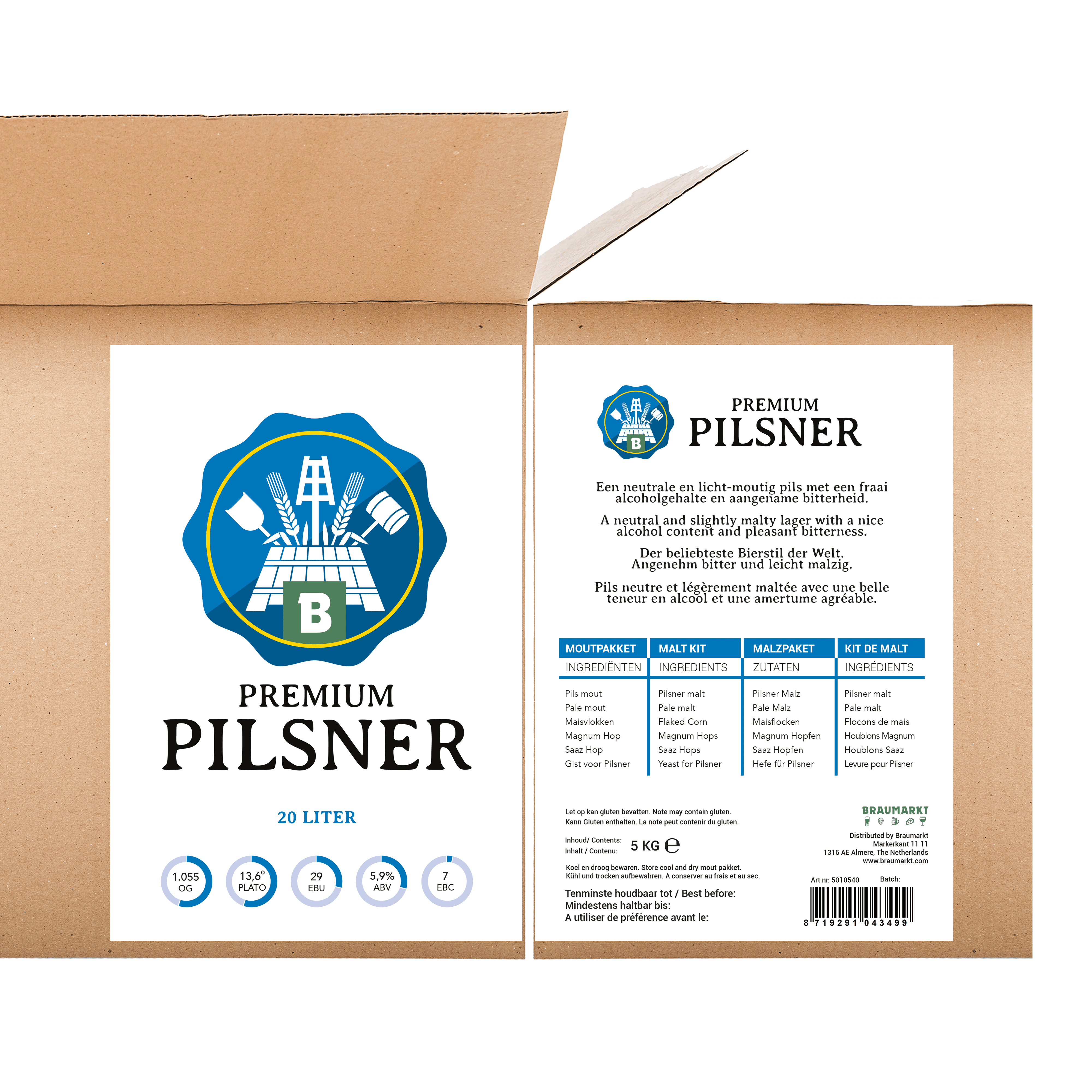 Arsegan All Grain Kit Premium Pilsner