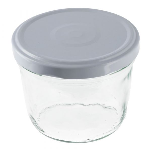 Inmaakglas rond inh. 230 ml tray 24 stuks Inmaakglas rond inh. 230 ml tray 24 stuks