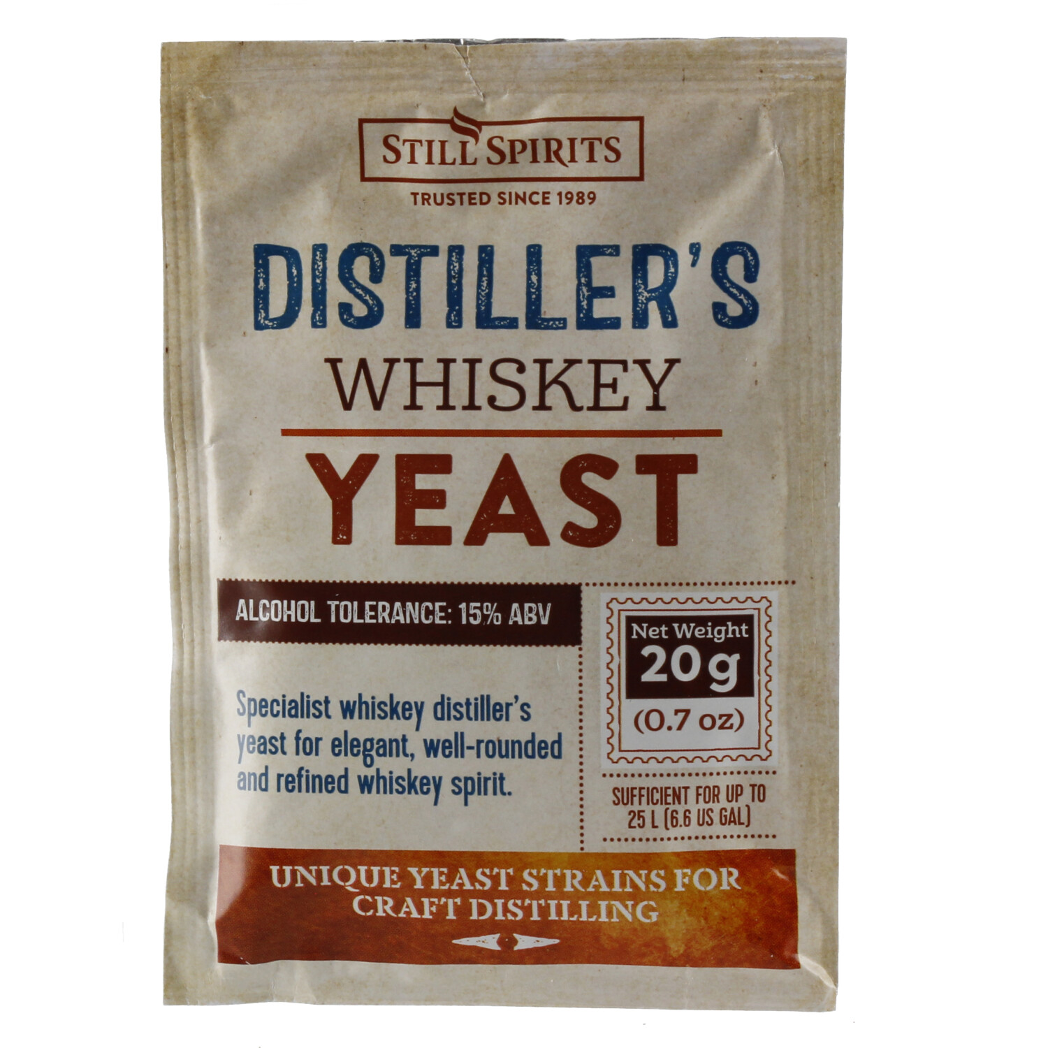 Still Spirits Distiller's Yeast Whiskey 20 gr