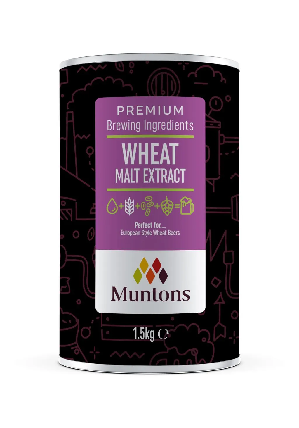 Muntons Wheat Vloeibaar Mout Extract 1.5 Kg