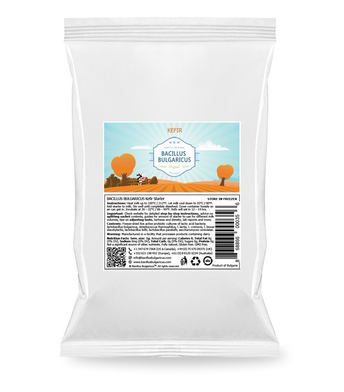 Kefirstarter - voor 1 liter melk