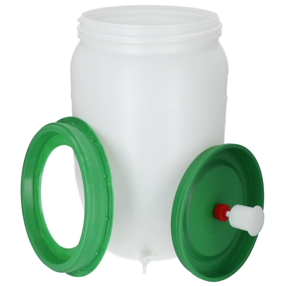 Plastic Fermenter 120 litres with Spigot and Airlock