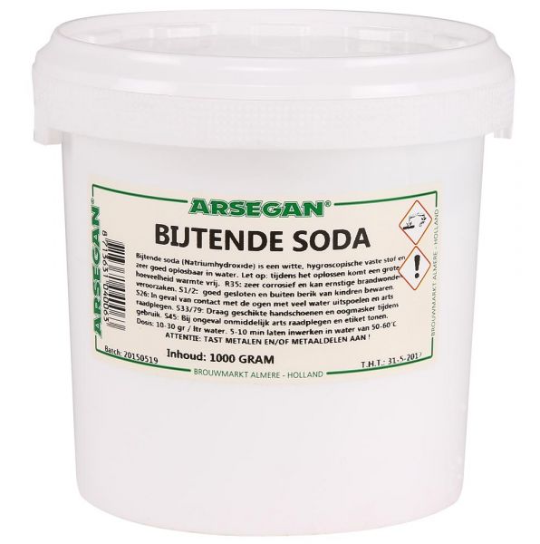 Sodium hydroxide caustic soda 1 kg