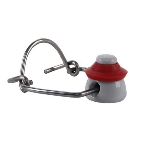 Bouchon mécanique en porcelaine Blanc 100 pcs