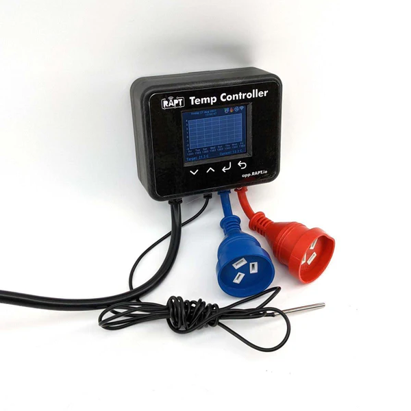 RAPT Temp-regelaar 220-240V AC