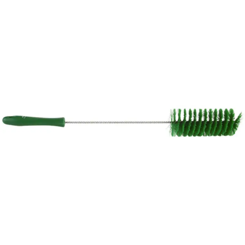 Vikan Pipe Brush Medium w. Handle Green Ø60