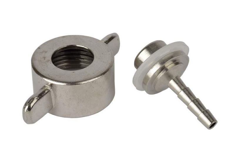 Raccord tuyau pour détendeur CO2  - 4 mm