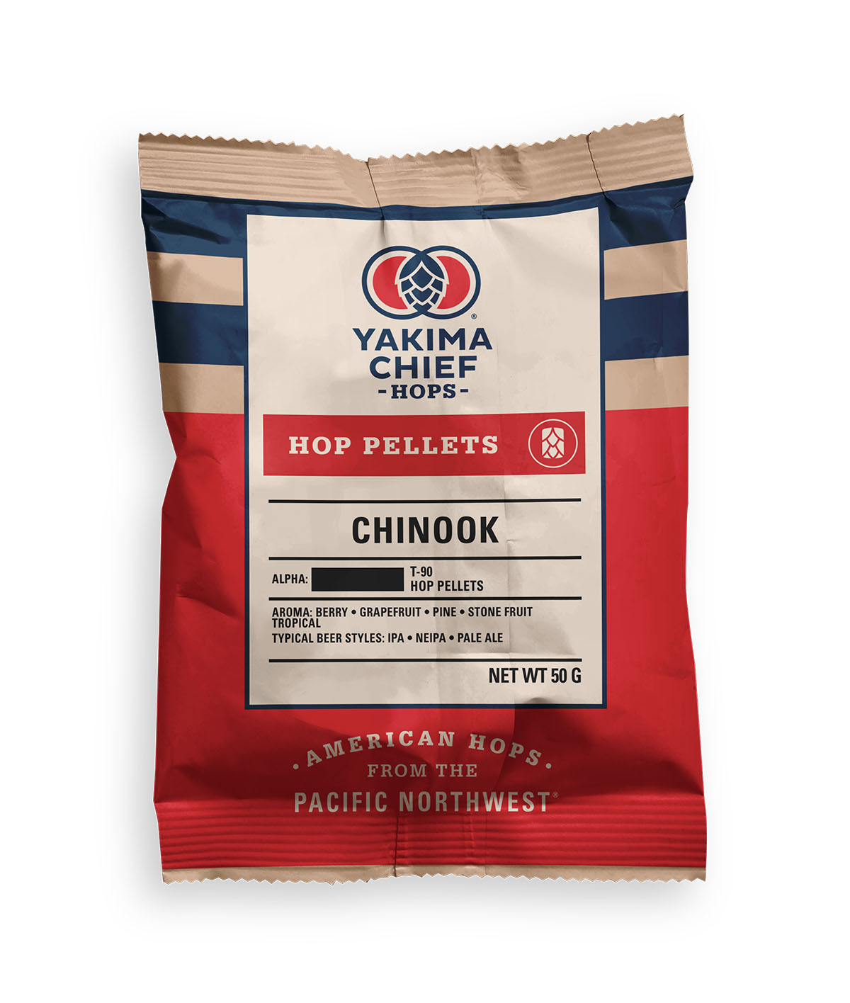 Yakima Chief Hops® Chinook Hop Pellets 50 gr