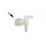 Ecrou de rechange pour robinet plastique 5/16 - 6/16 1 pièce