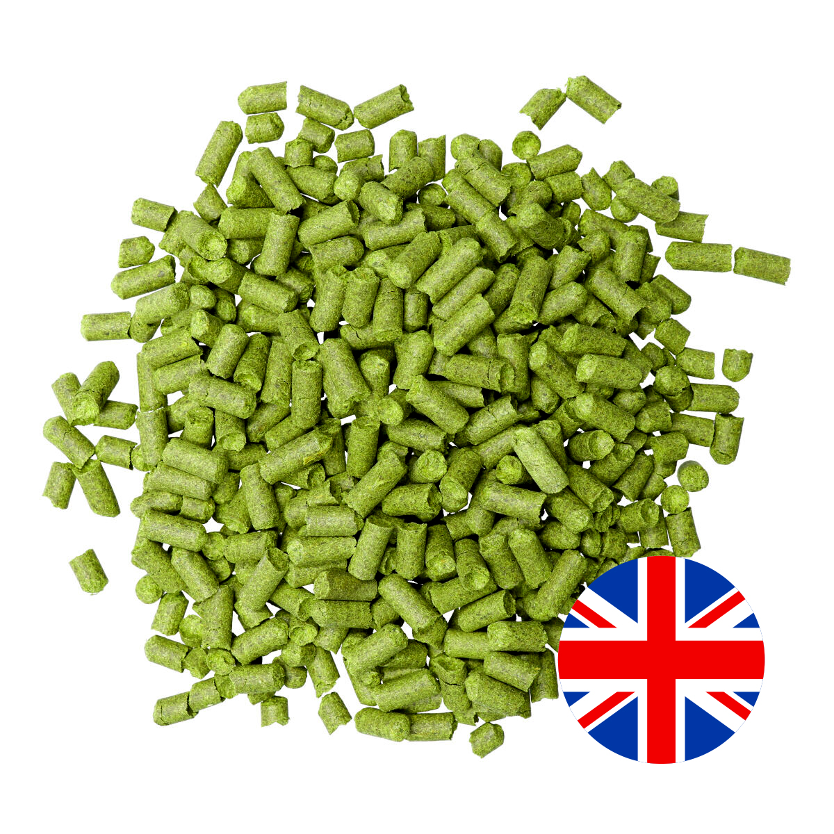 East Kent Golding 100 g Pellets TYP 90 - ca. 5,7 % Alpha Oogst 2022
