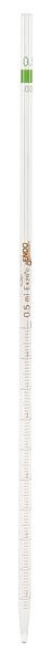 Pipette graduée 0,5 ml 