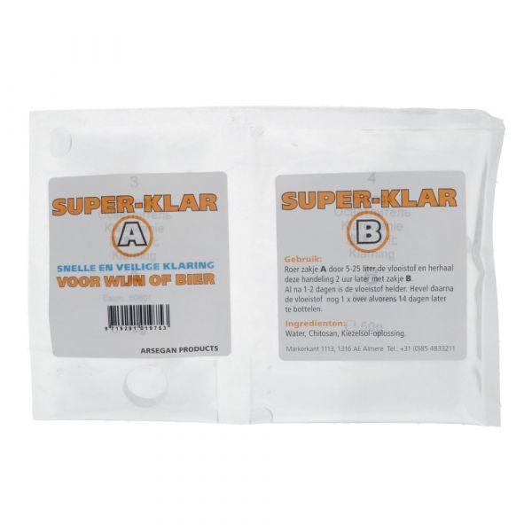 Super-Klar A-B for 10-25 litres