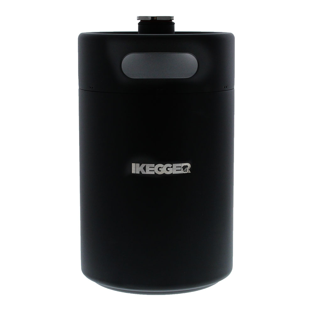 iKegger 4 liter Geïsoleerde Fust - Zwarte Editie