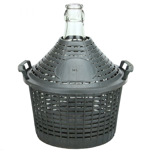 Demijohn with Plastic Basket 54 l