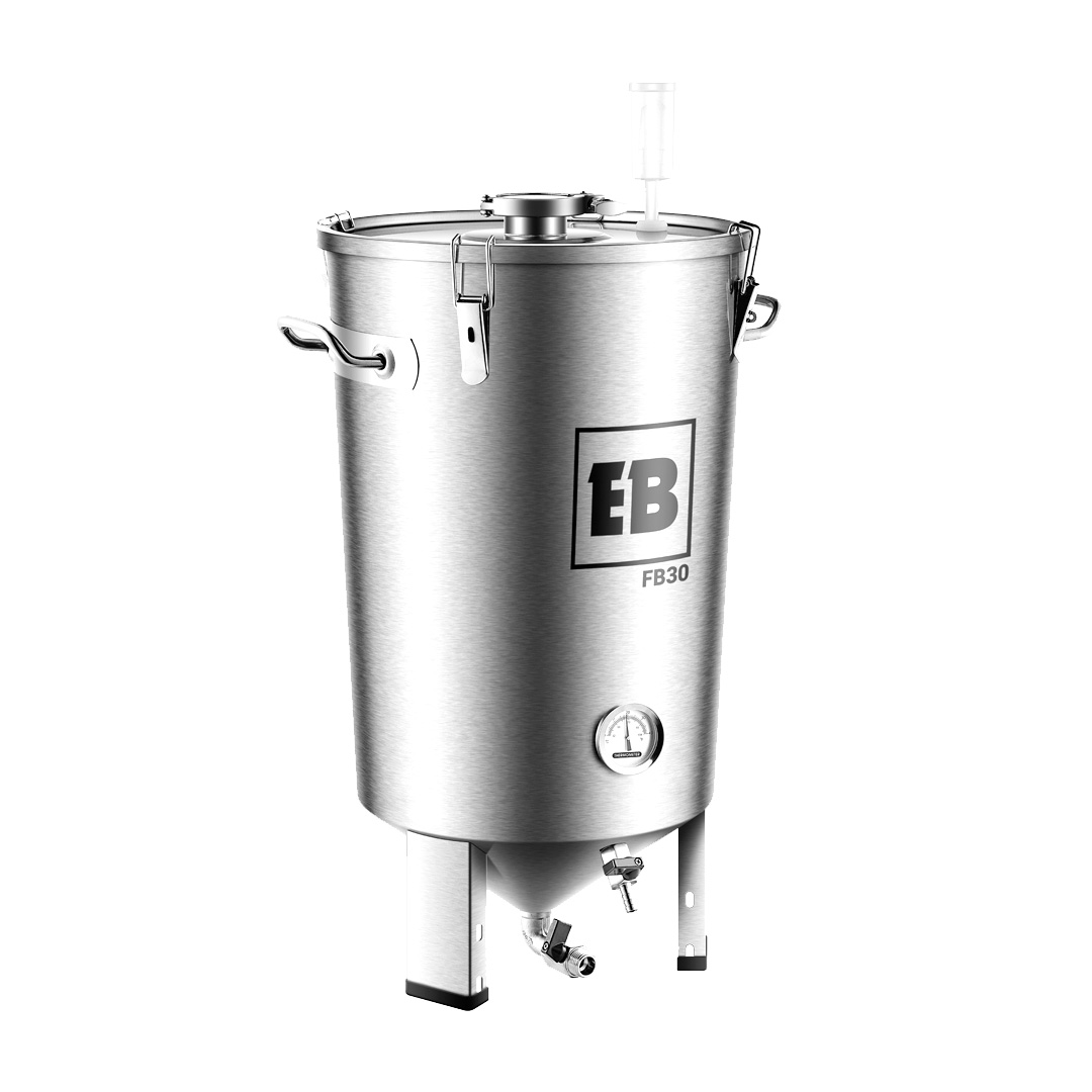 Easybrew Gärbehälter Fermenter 30 Liter mit Dry-Hop-Deckel