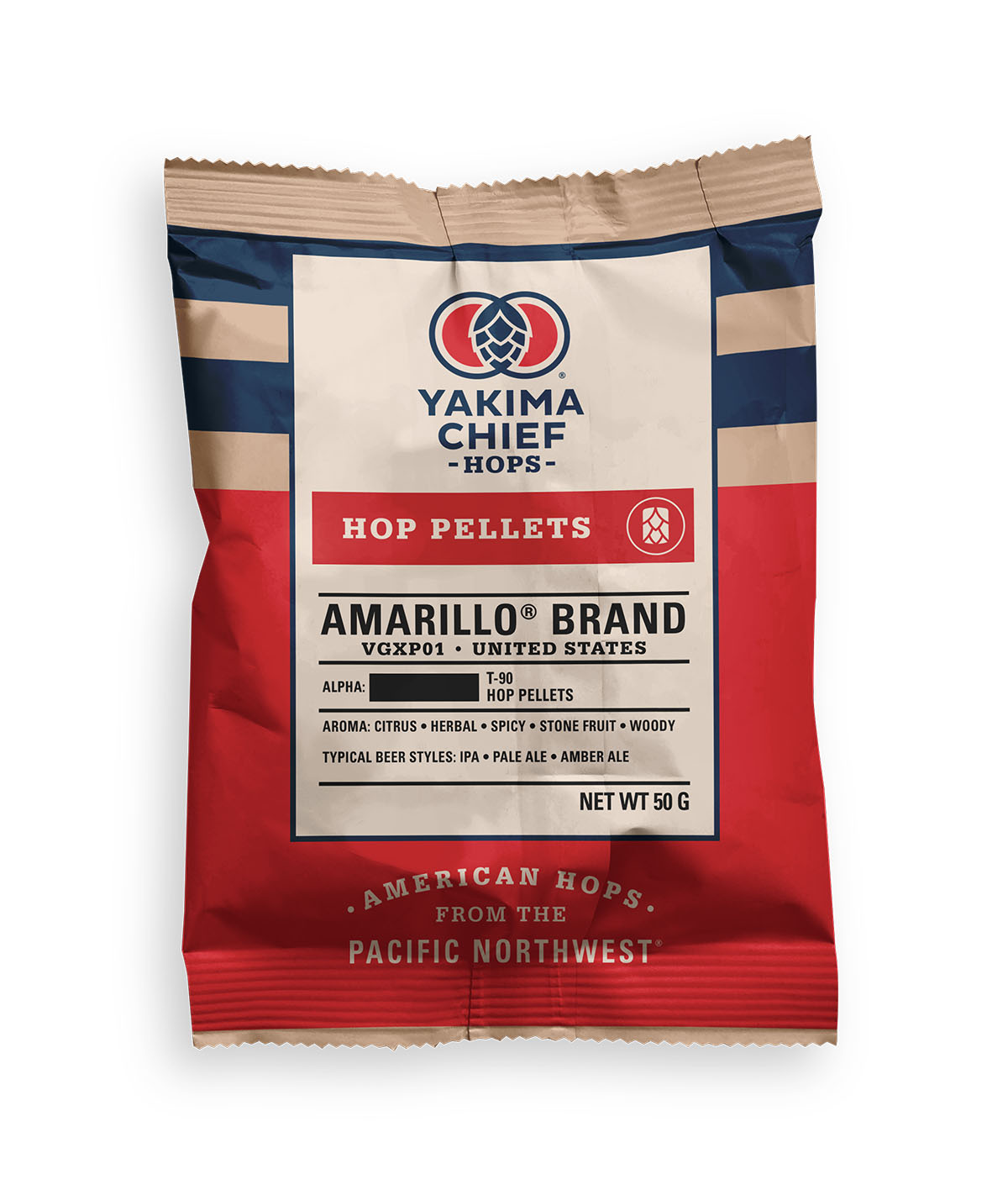 Yakima Chief Hops Amarillo® Hop Pellets 50 gr
