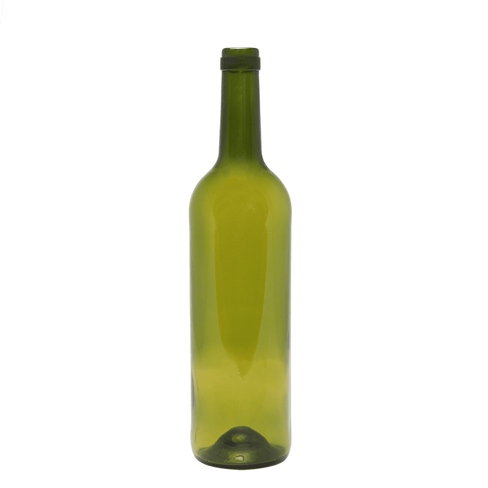 Bordeaux bottle  Green 0,75 l 24 pcs 