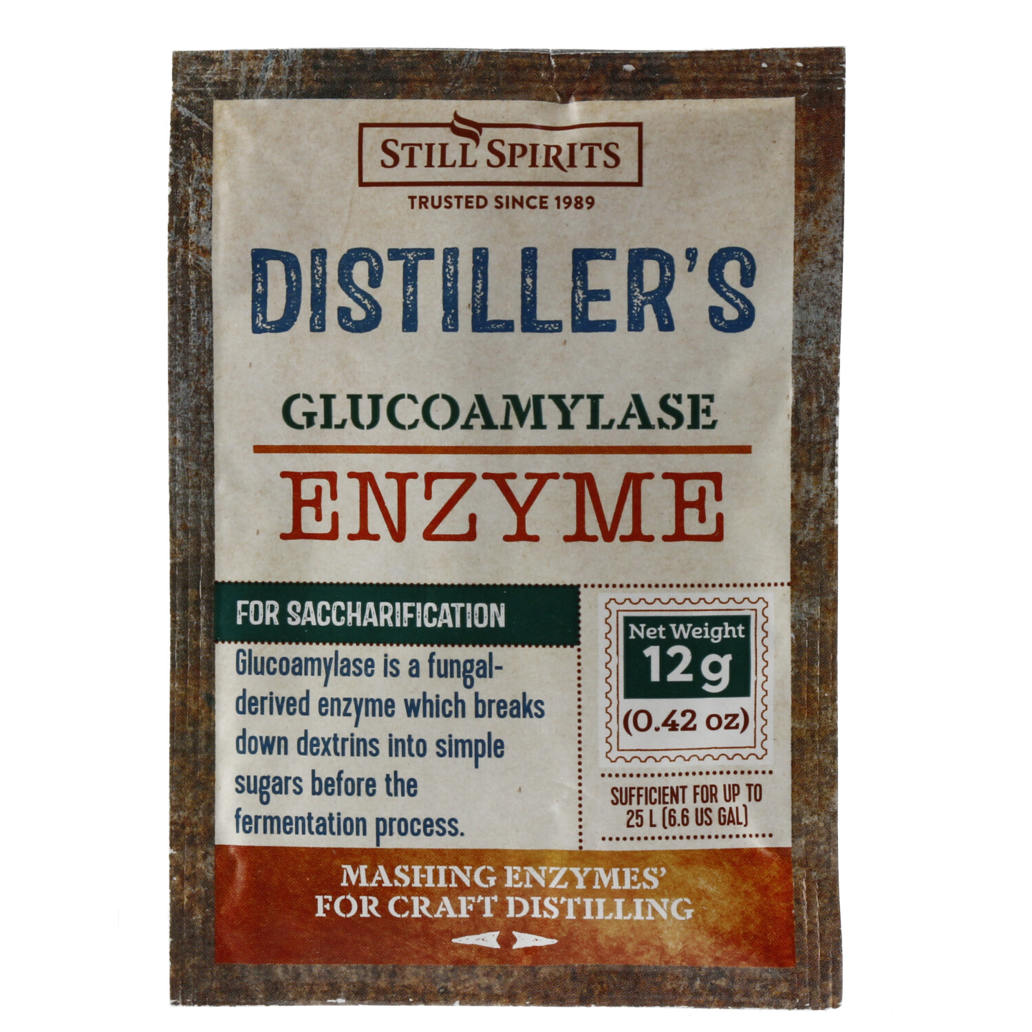 Still Spirits Distiller's Glucoamylase Maische-Enzyme 12 g