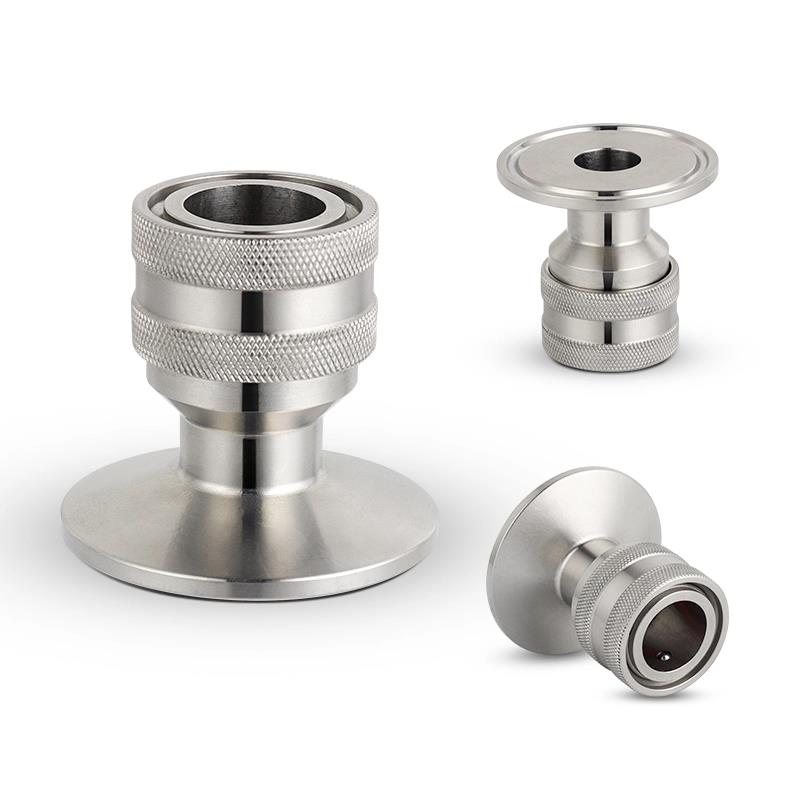 Tri-Clamp Connector 1.5" to Quick Disconnect Female to Male