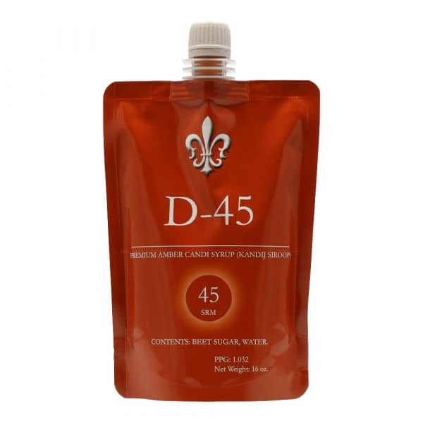 Candi Syrup D-45 premium amber 460ml