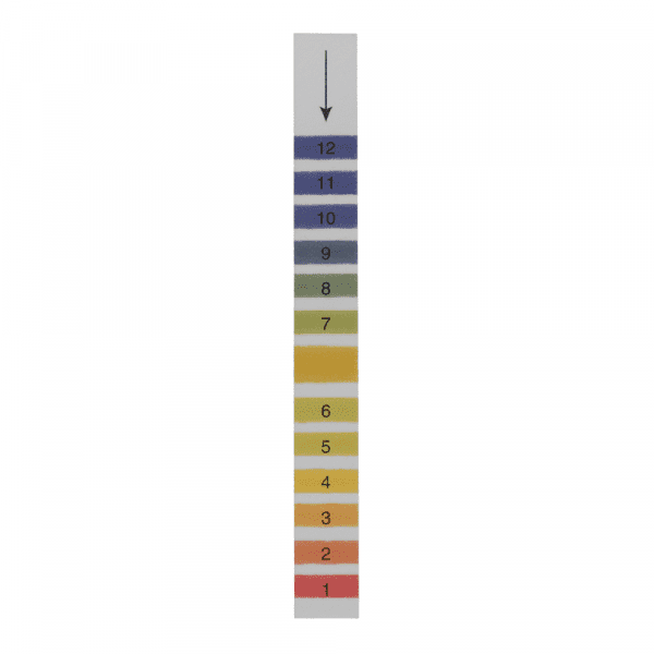 pH paper 1-12 universal 20 strips