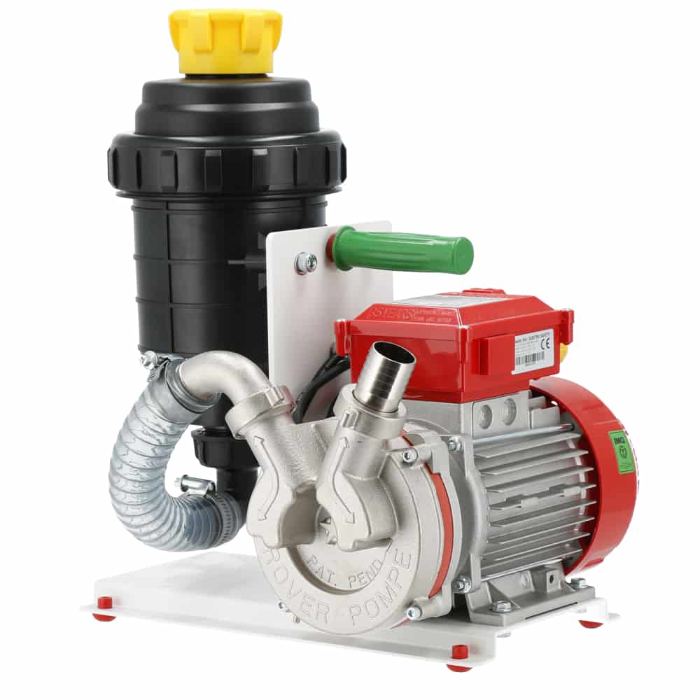 Rover Filtre panier avec pompe acier inoxydable - 5000l/h