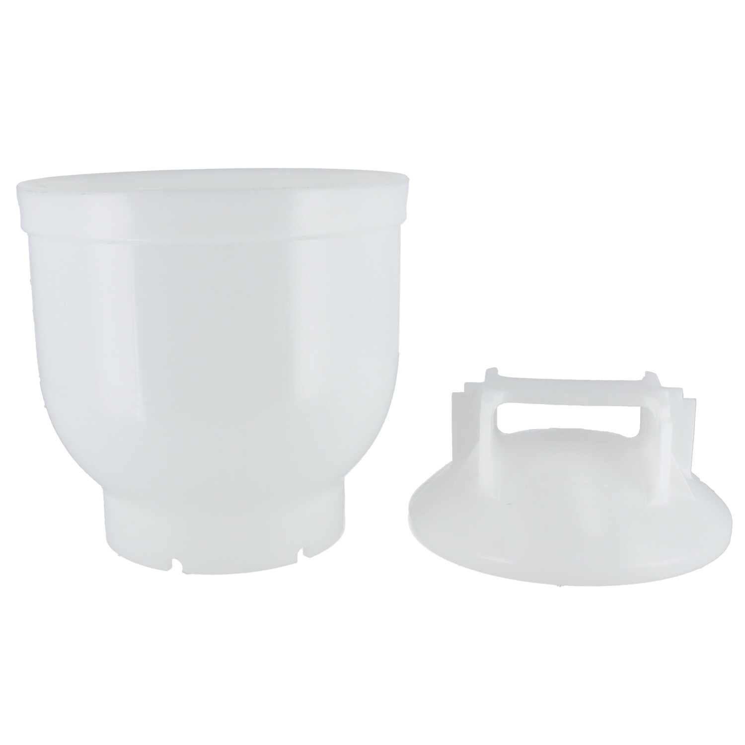 Cheese shape plastic WITHOUT net 2 kg