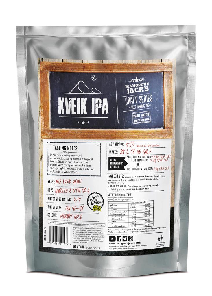 Mangrove Jack's Craft Series Kveik IPA 2,4 kg