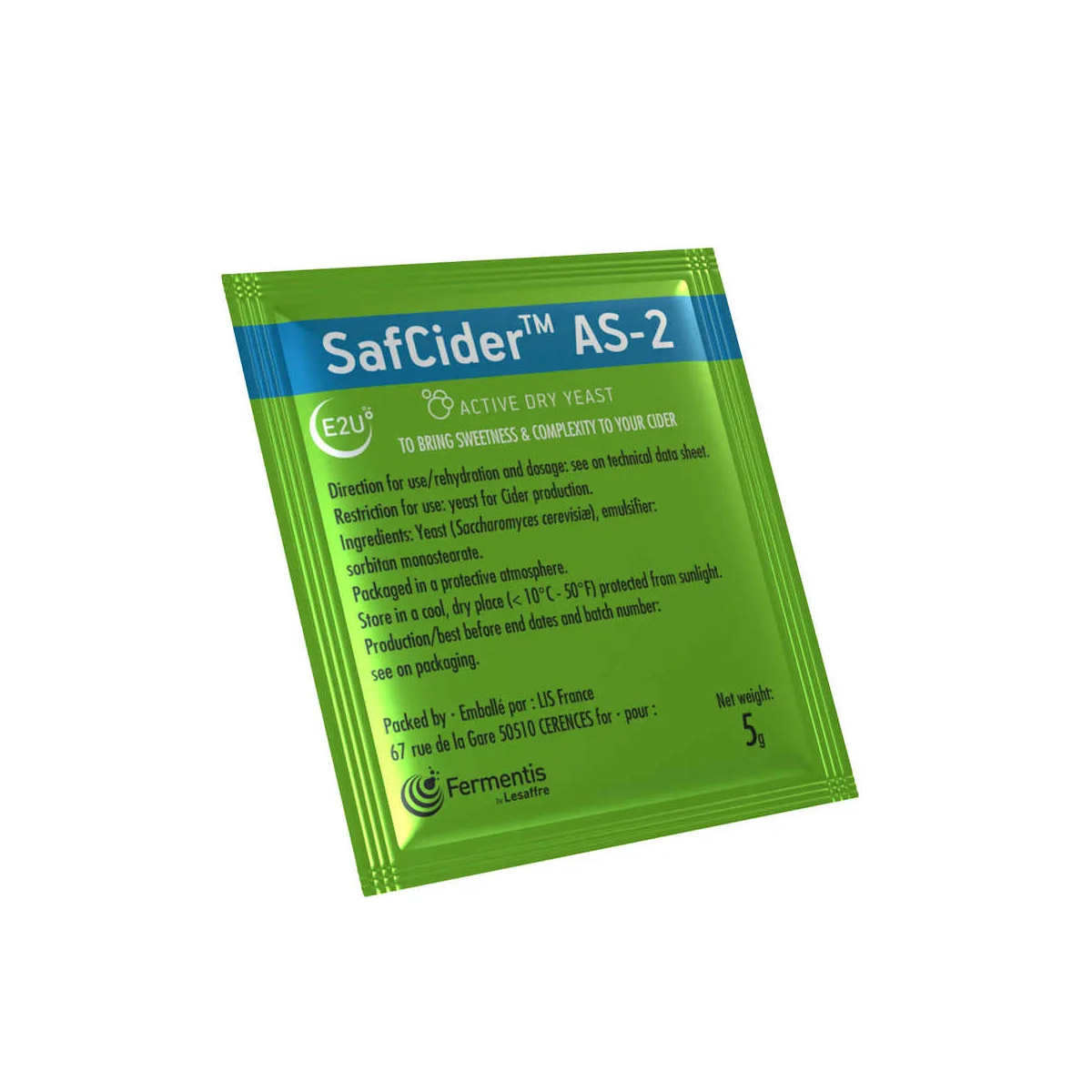 Fermentis Safcider 5 g - AS-2