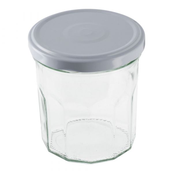 Einmachglas rund / eckig 324 ml. 20 Stück