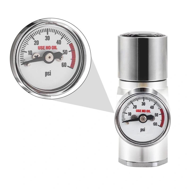 Mini Co2 Regulator 0-4 Bar (0-60 Psi)